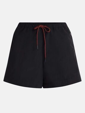 Avia Black Swim Trunks with Rust Drawcord